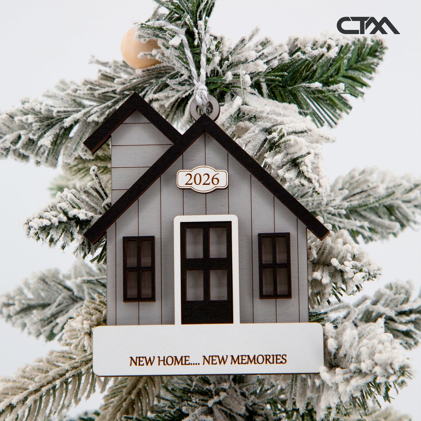 Personalized New Home Ornament Bundle