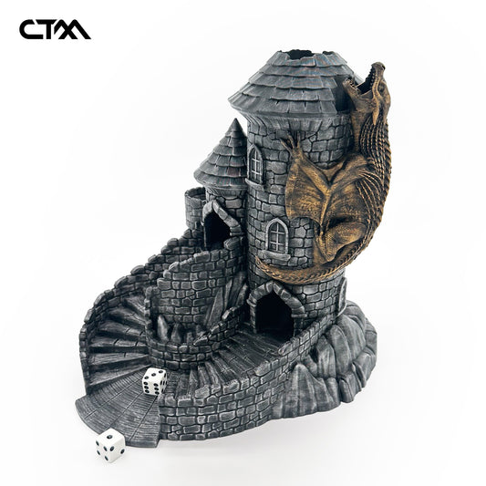 Medieval Dragon Castle Dice Tower