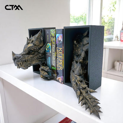 Emerging Dragon Claw and Tail Bookend