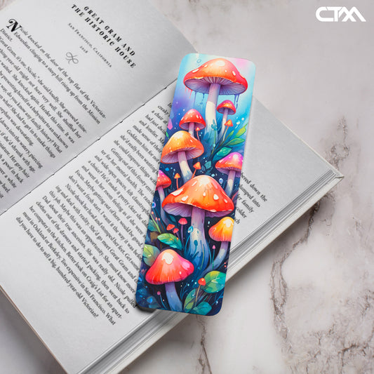 Colorful Mushroom Bookmark