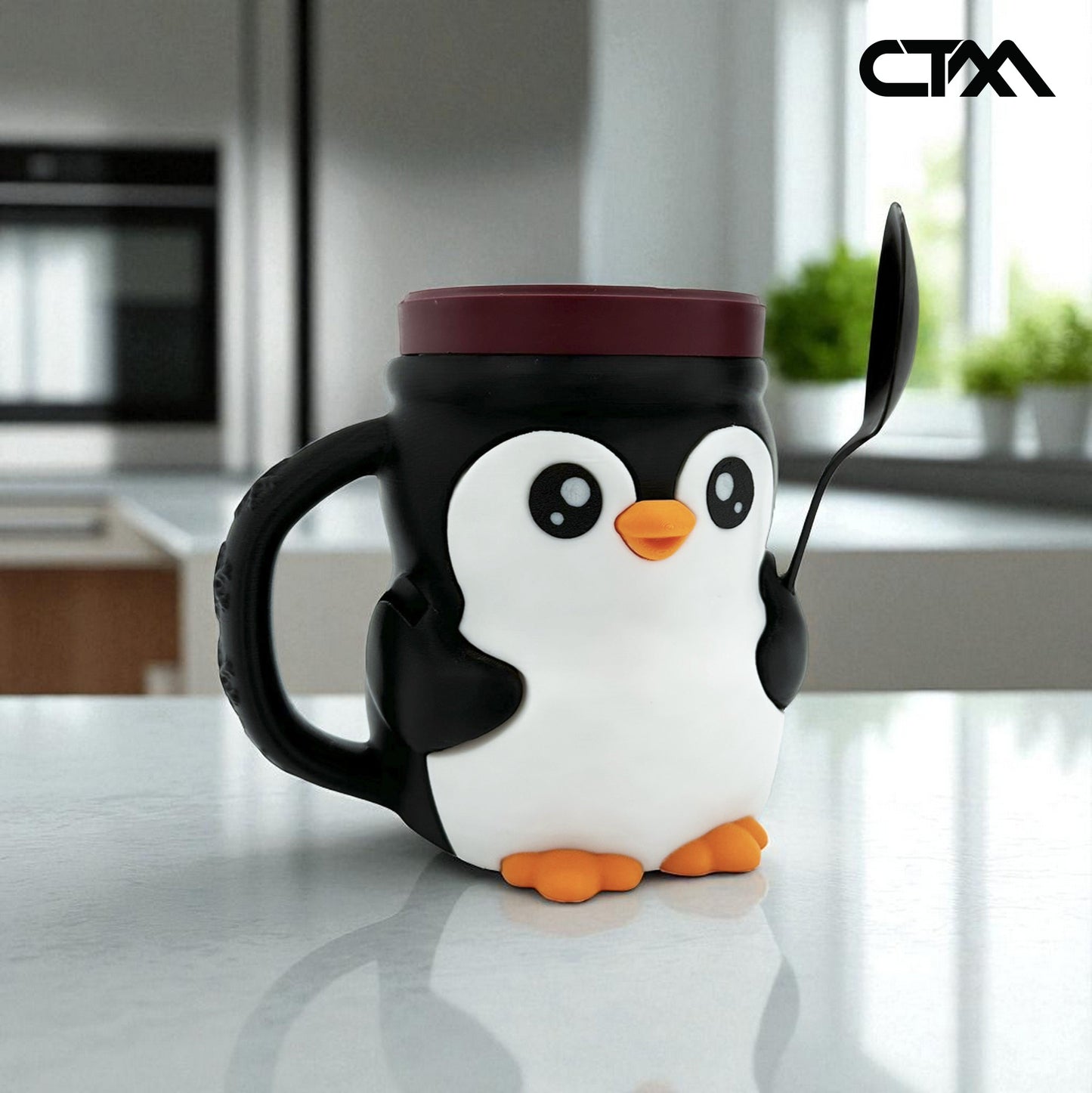 Penguin Ice Cream Pint Holder