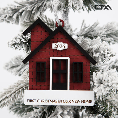 Personalized New Home Ornament Bundle