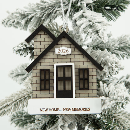 Personalized New Home Ornament Bundle