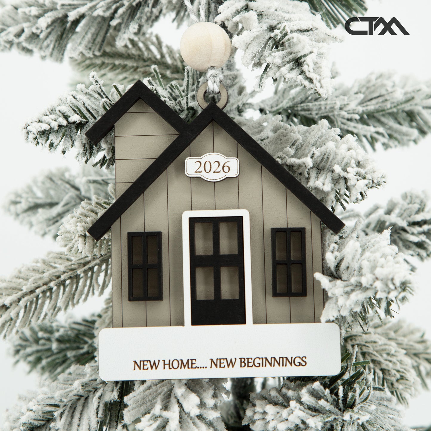 Personalized New Home Ornament Bundle