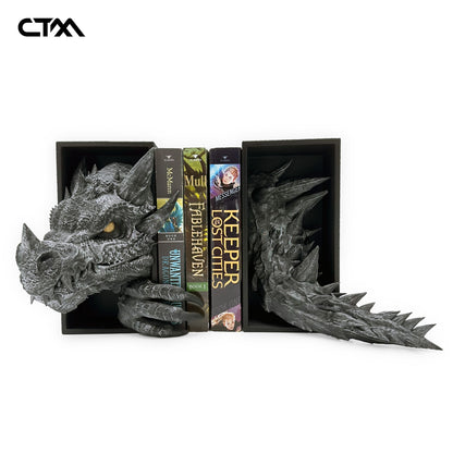 Emerging Dragon Claw and Tail Bookend