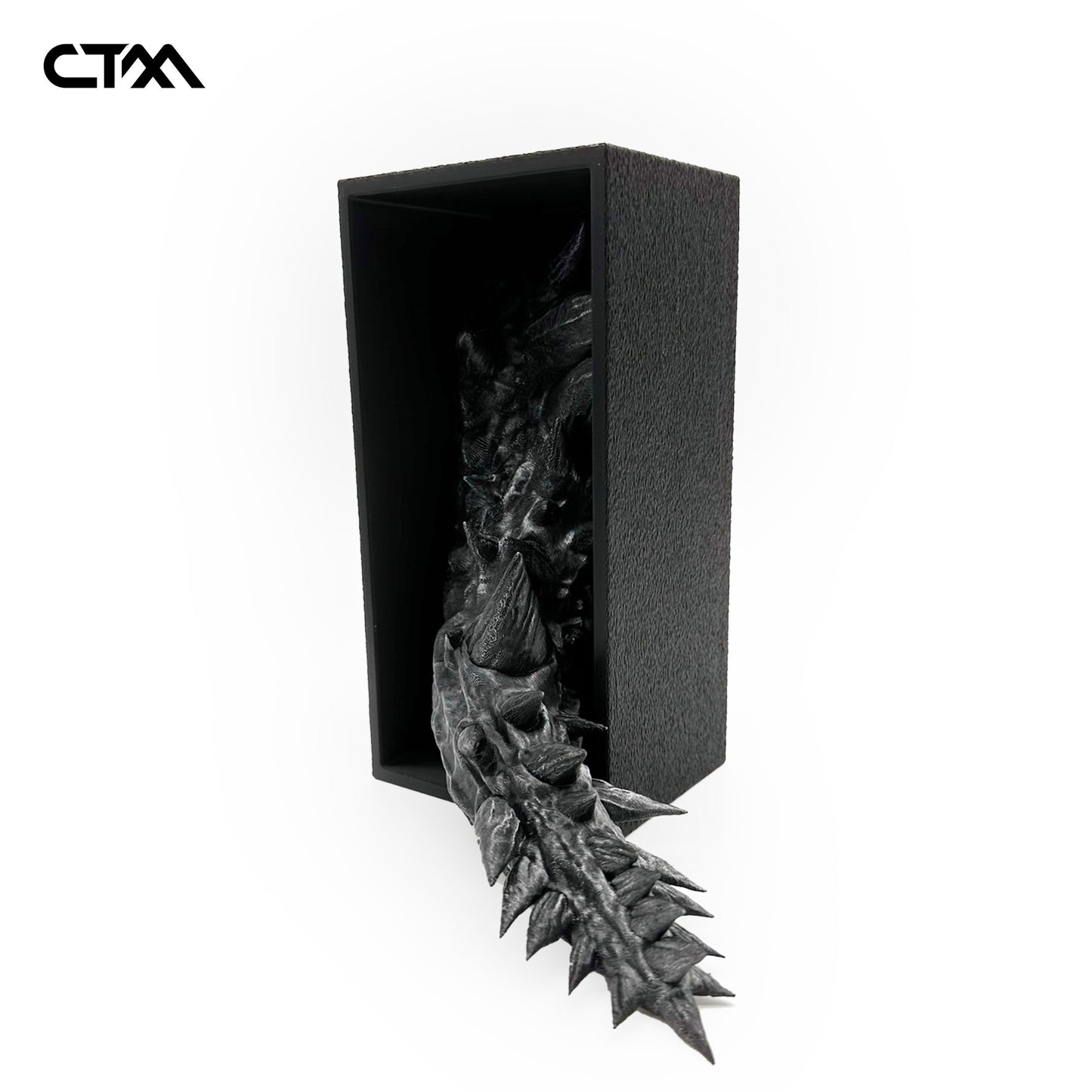 Emerging Dragon Claw and Tail Bookend