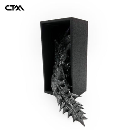 Emerging Dragon Claw and Tail Bookend