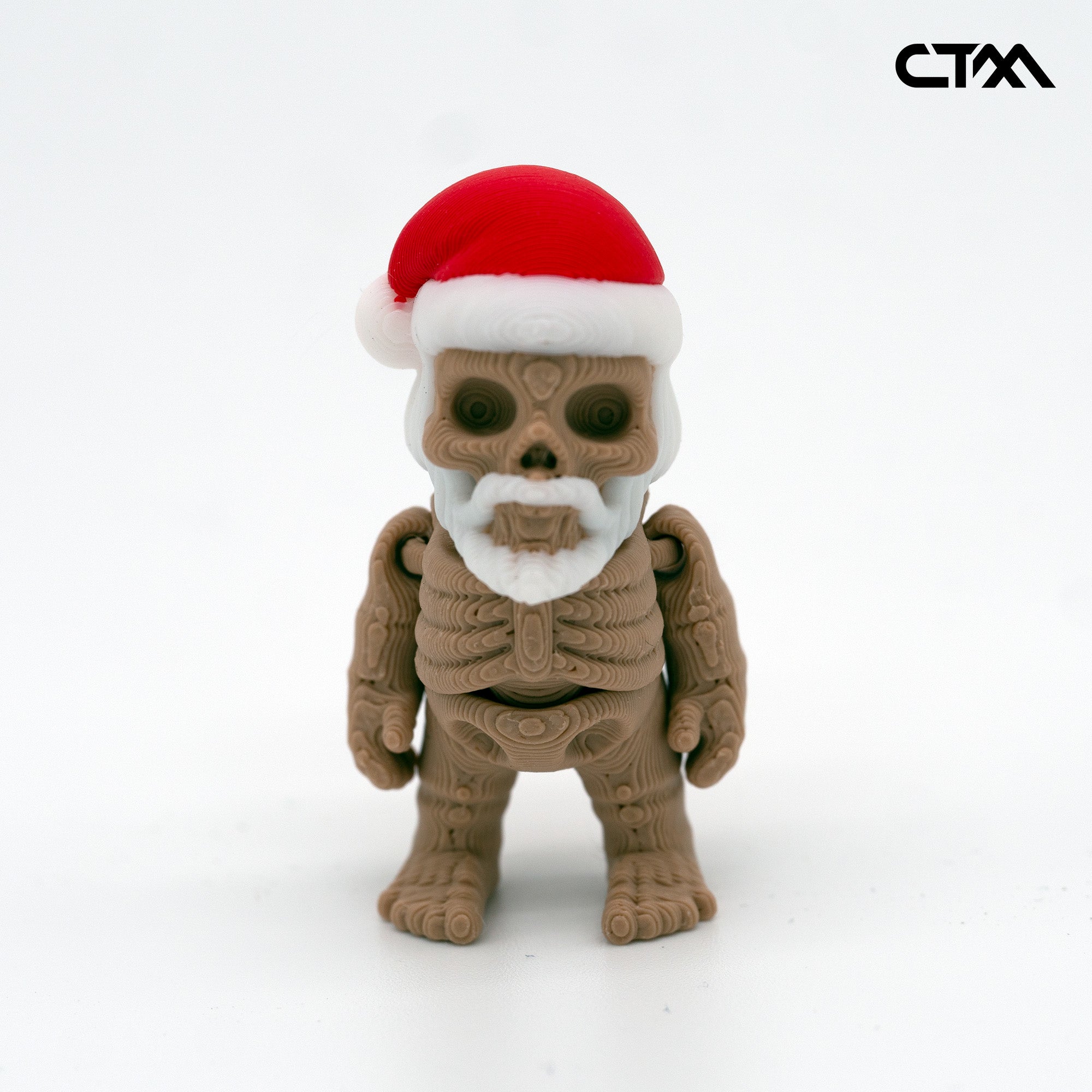 Skeleton Santa Mini