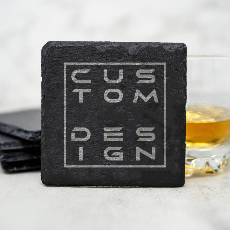 Custom Slate Coaster