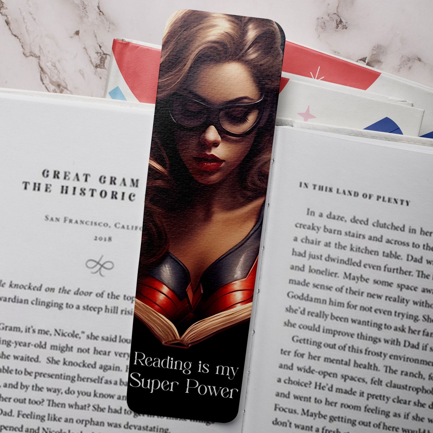 Super Power Bookmark