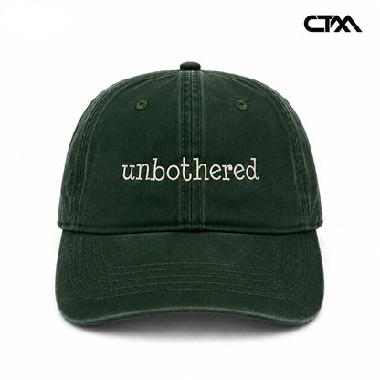 Unbothered Embroidered Unisex Baseball Cap