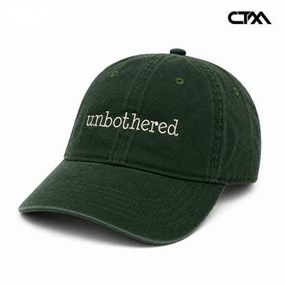Unbothered Embroidered Unisex Baseball Cap