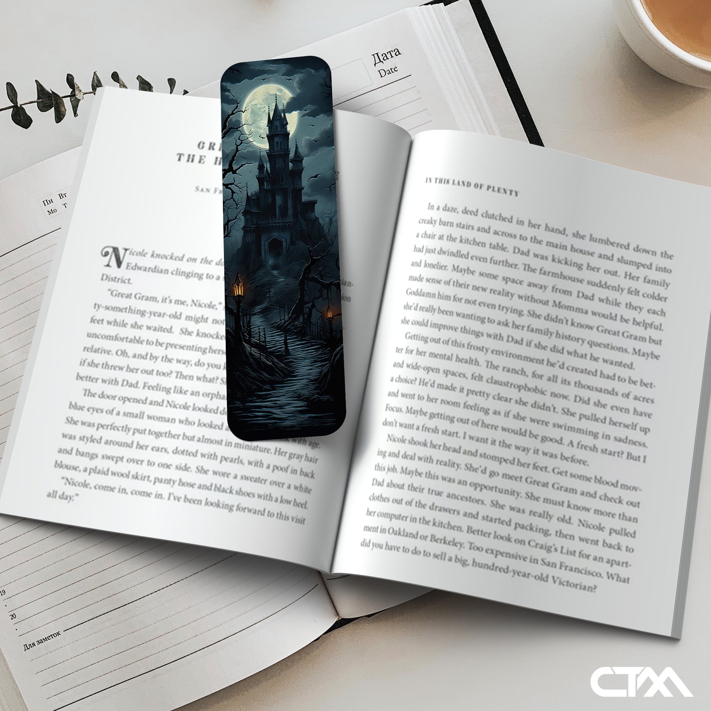 Vampire Castle Bookmark