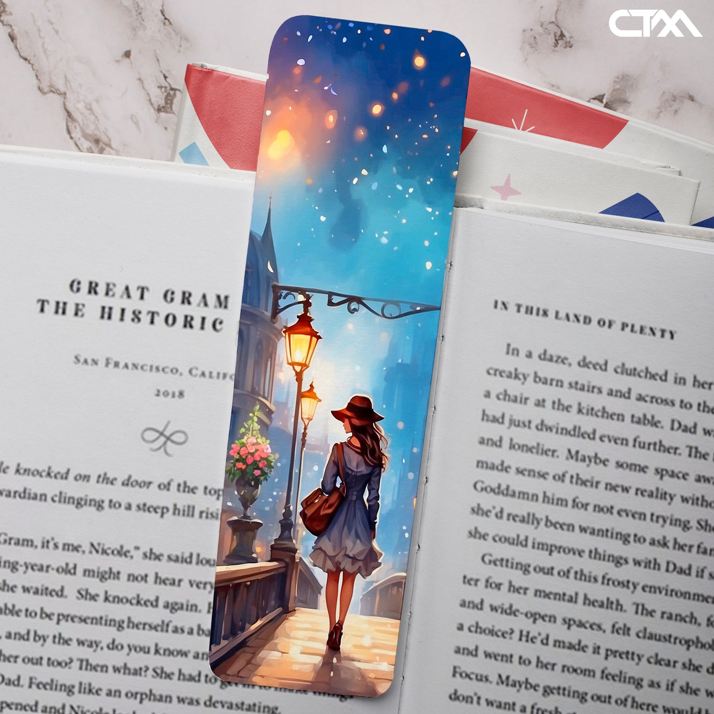 Walking Path Bookmark