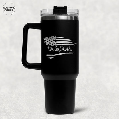 We The People Flag Tumbler