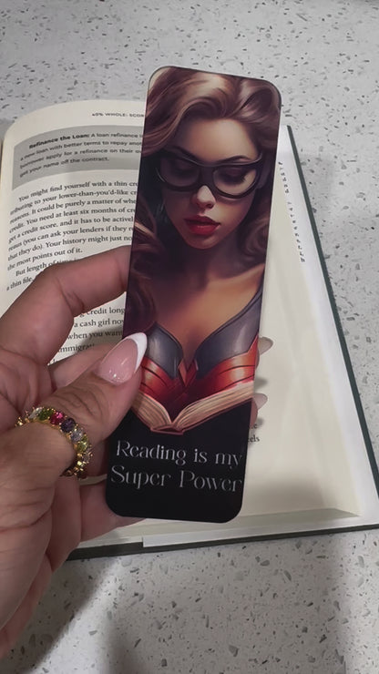 Super Power Bookmark