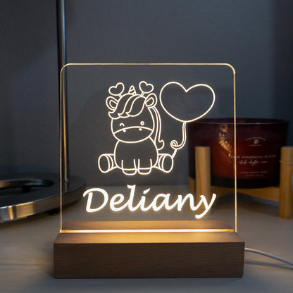 Personalized Night Light