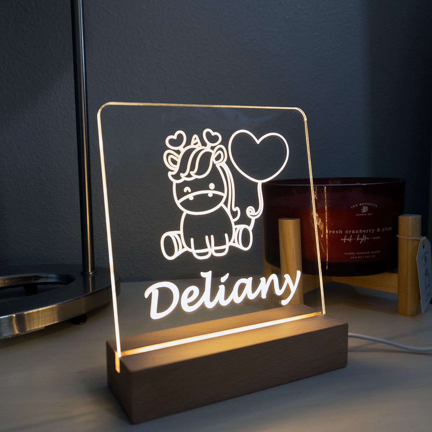 Personalized Night Light