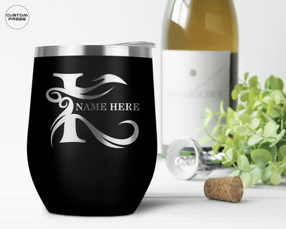 Monogram Wine Tumbler