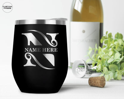 Monogram Wine Tumbler