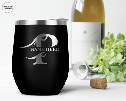 Monogram Wine Tumbler
